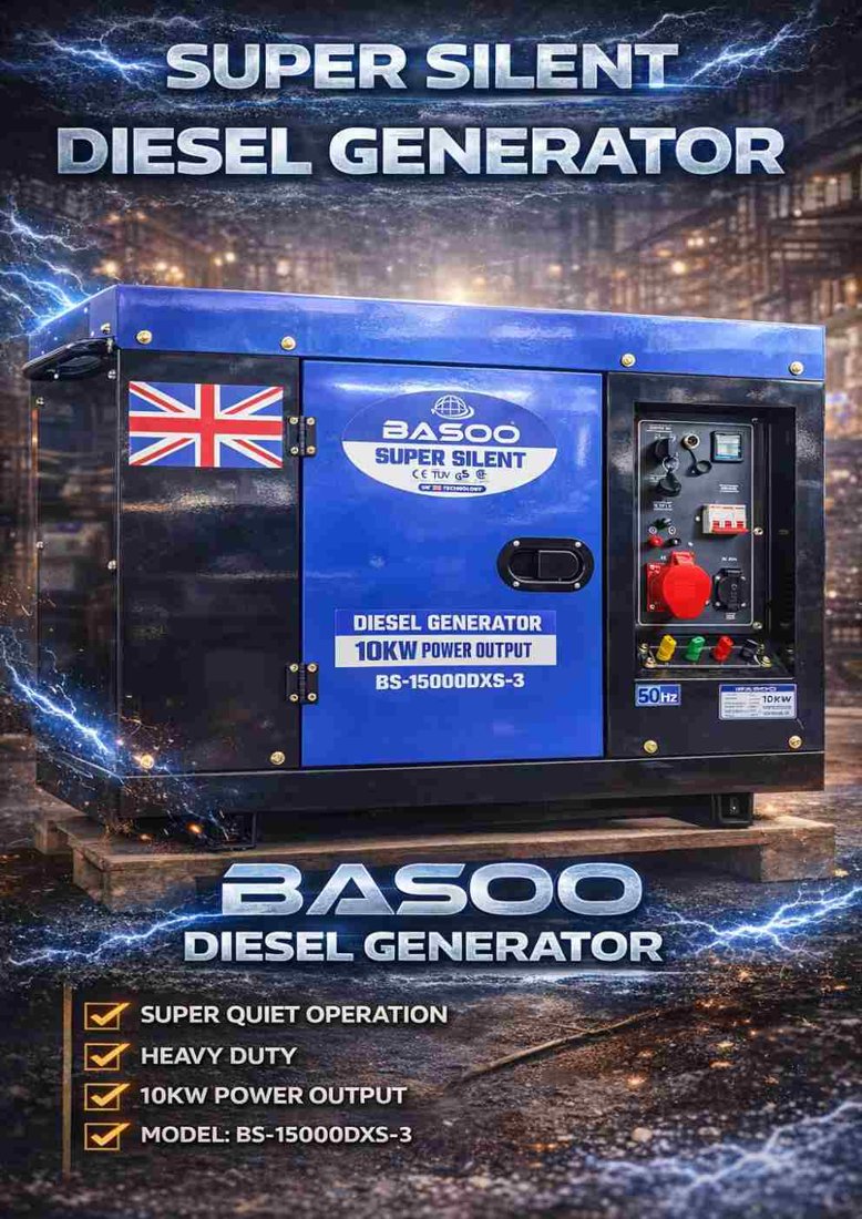 BASOO Super Silent Generator BS-S5200ISG